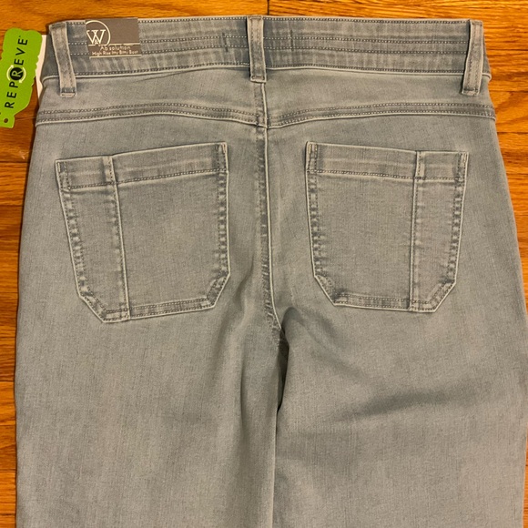 NEW WIT & WISDOM LIGHT DENIM HIGH RISE BOOT CUT JEANS NORDSTROM $88 SZ 10 - Picture 8 of 8
